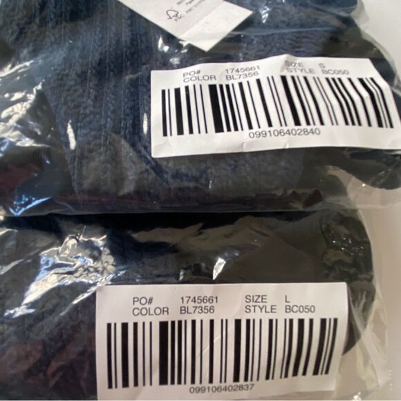 J Crew Navy Blue Jacquard Texture Curve Waist Cheeky Bikini Bottom NWT - Picture 14 of 16